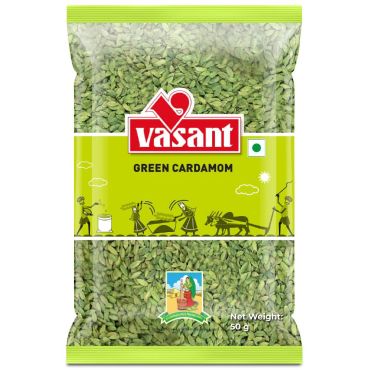 Vasant Green Cardamom 50g